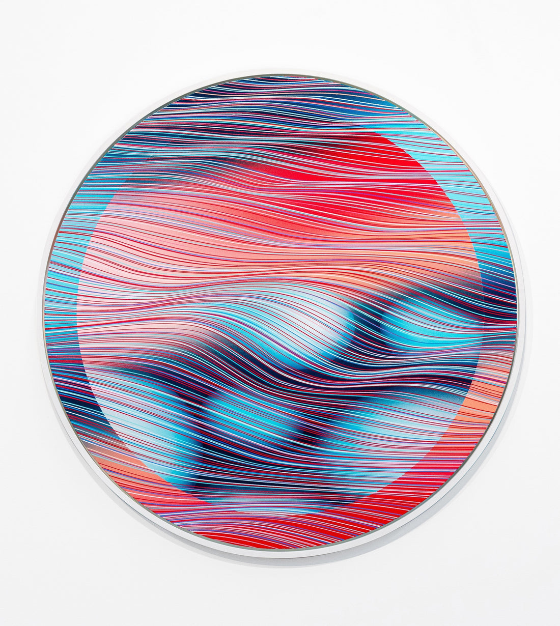 SPIRIT WAVE - DUSK - ACRYLIC PAINTING - ORIGINAL