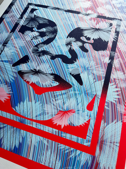 Kai & Sunny X Shepard Fairey - WILD OBEY - 2024 - Printers Proof