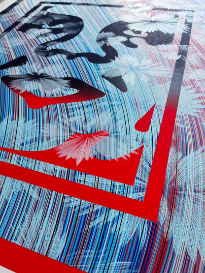 Kai & Sunny X Shepard Fairey - WILD OBEY - 2024 - Printers Proof